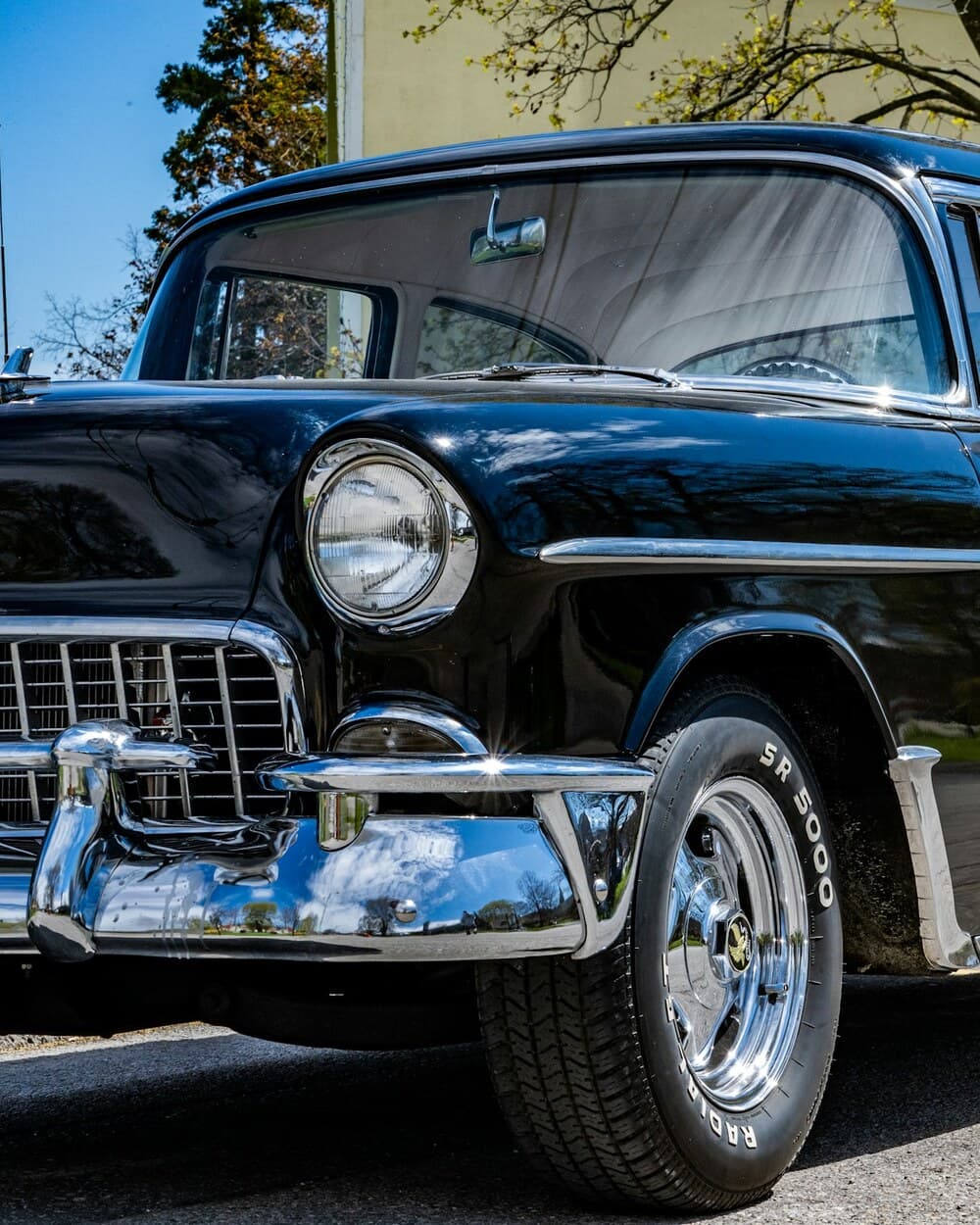 Chevrolet Bel Air from 1955 — an American classic imported from the USA