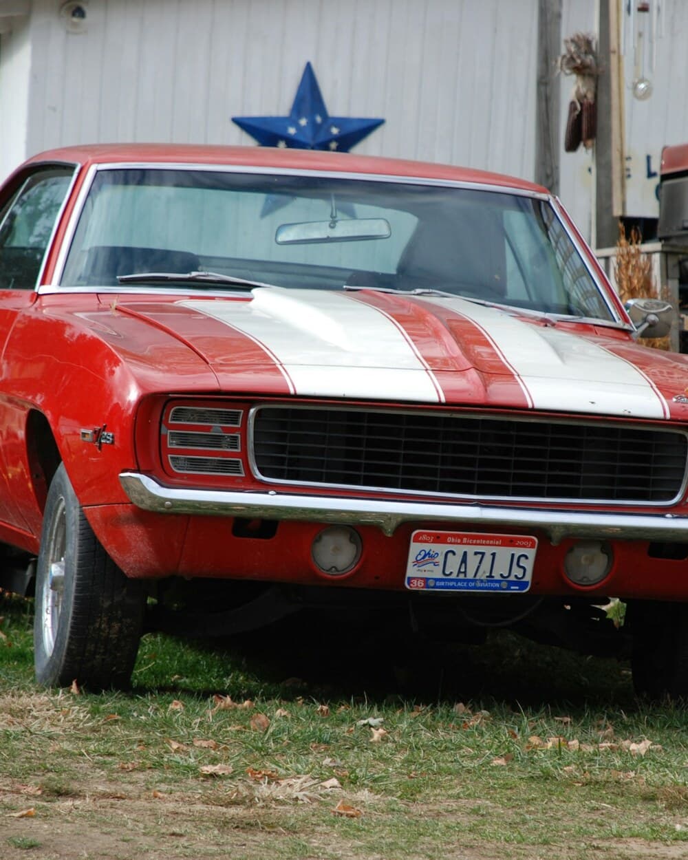 Chevrolet Camaro RS/SS from 1969 — an American classic imported from the USA