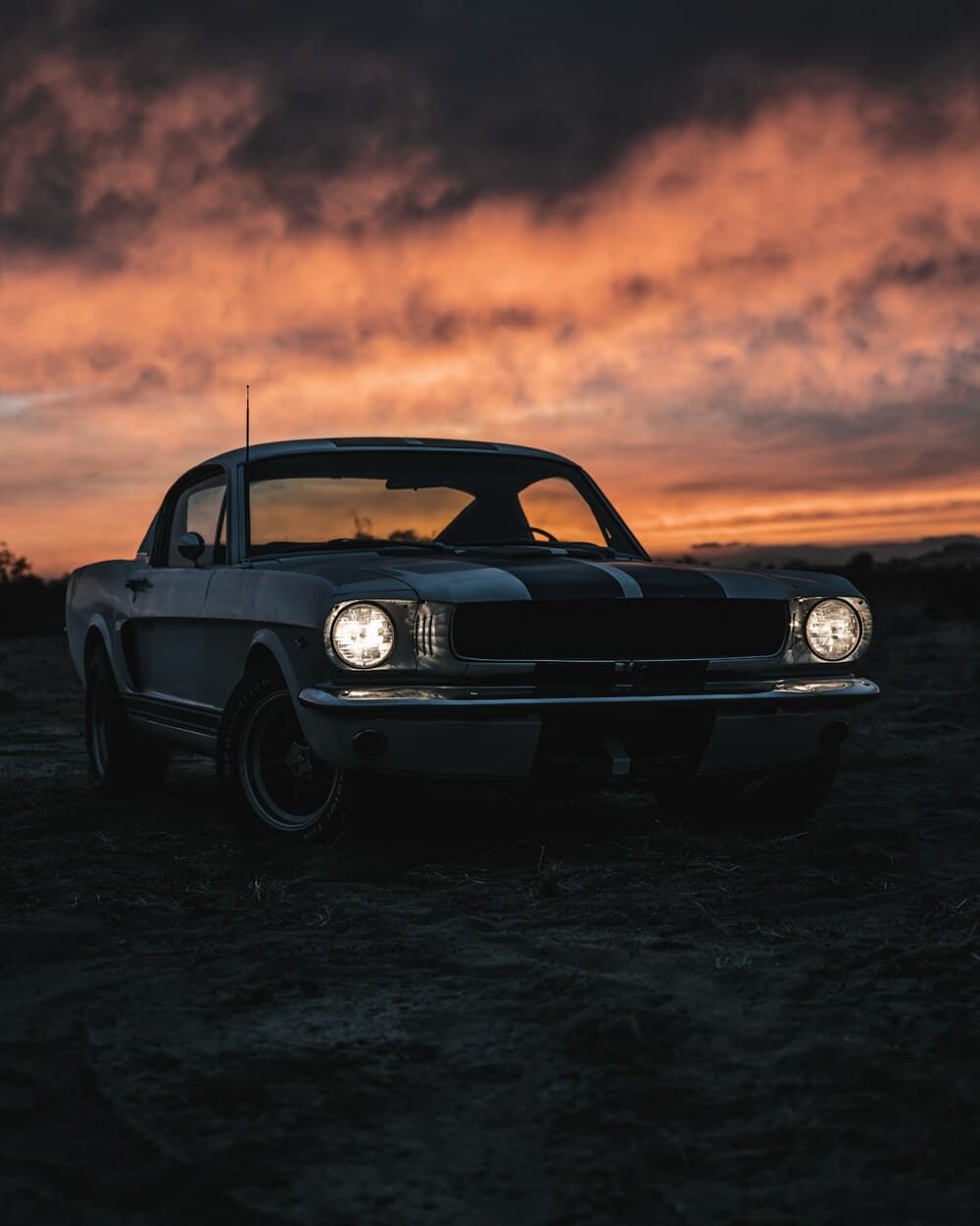 Ford Mustang Shelby GT350 from 1965 — an American classic imported from the USA